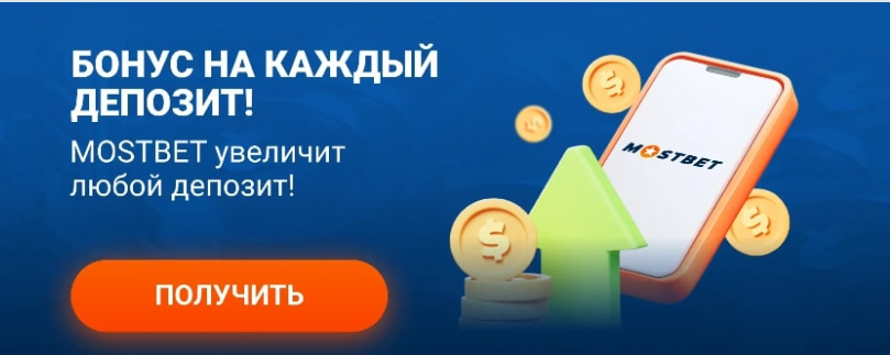 Мостбет бонус